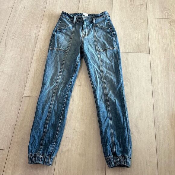 Jonathan Simkhai Wiley wash jogger denim jeans size 24 - Picture 1 of 11